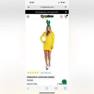 Fun Halloween costume! Size XL NEW